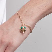 Bracciale in Metallo corona verde