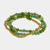 Bracciale in Metallo set verde