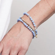 Bracciale in Metallo set blu