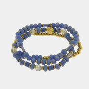 Bracciale in Metallo set blu