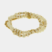 Bracciale in Metallo set bianco