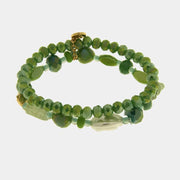 Bracciale in Metallo set verde