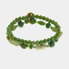 Bracciale in Metallo set verde