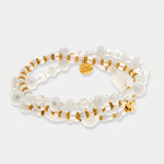 Bracciale in Metallo set bianco - BYSIMON gioielli