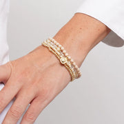 Bracciale in Metallo set marrone