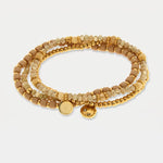 Bracciale in Metallo set marrone - BYSIMON gioielli