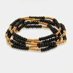 Bracciale in Metallo set nero AMOVENEZIA - gioiello BySimon