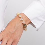 Bracciale in Metallo cristalli di Murano