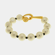 Bracciale in Metallo perle grandi