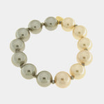 Bracciale in Metallo con perle - BYSIMON gioielli