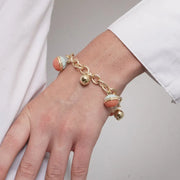 Bracciale in Metallo catena con sfere