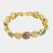 Bracciale in Metallo cristalli colorati