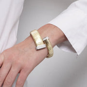 Bracciale in Metallo contrariè con cristalli