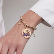 Bracciale in Metallo campanella, stella, Capri