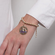 Bracciale in Metallo Faraglioni e Capri