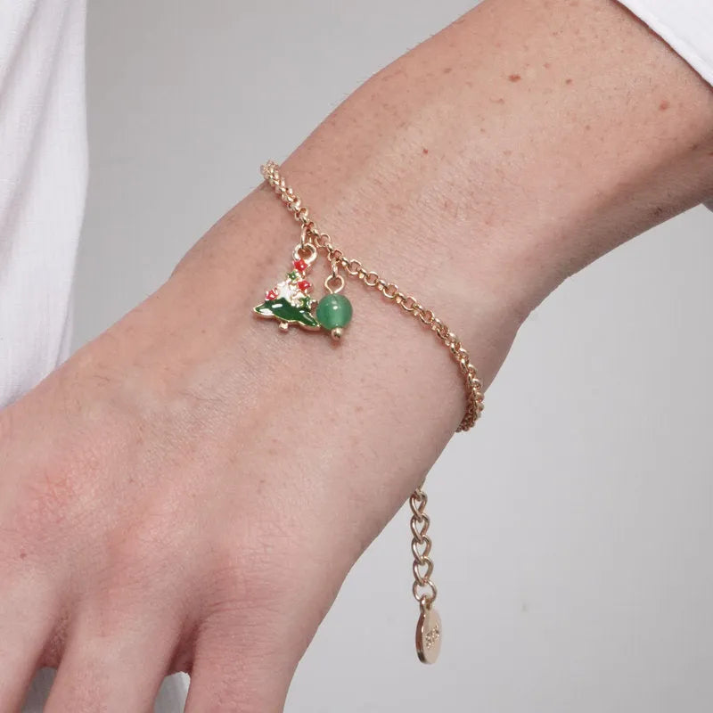 Bracciale in Metallo albero di Natale