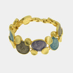 Bracciale in Metallo con elementi smaltati multicolore Amo Venezia