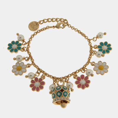 Bracciale in Metallo campanella e margherite CAPRI - gioiello BySimon