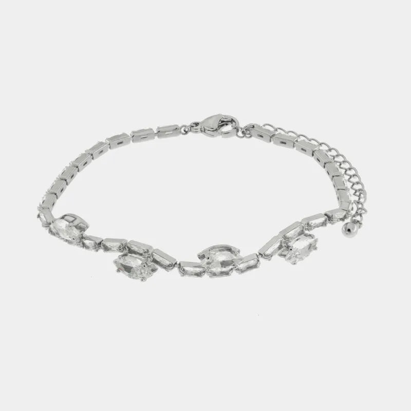 Bracciale in Metallo Infinito Argento BYS - gioiello BySimon