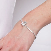 Bracciale in Metallo Orsetto Cristalli