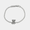 Bracciale in Metallo Orsetto Cristalli