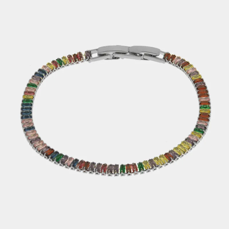 Bracciale in Metallo Bracciale Cristalli Elegante BYS - gioiello BySimon
