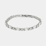 Bracciale in Metallo Cristalli Bianchi BYS - gioiello BySimon