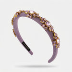 Fermacapelli con strass Glicine motivo fiore - BYSIMON gioielli
