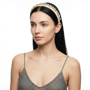Fermacapelli con strass Bianco panna