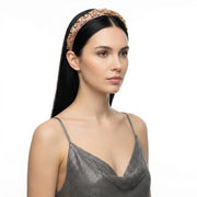 Fermacapelli con strass Rosa