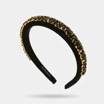 Fermacapelli con strass Nero con cristalli - BYSIMON gioielli