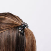 Fermacapelli con strass Nero impreziosito da cubi cangianti