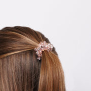 Fermacapelli con strass Rosa impreziosito da sfere cangianti