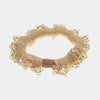 Fermacapelli con strass Crema con perline