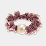 Fermacapelli con strass Rosa con perla sintetica e perline - BYSIMON gioielli