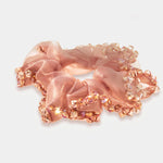Fermacapelli con strass Rosa velato con perline - BYSIMON gioielli