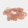 Fermacapelli con strass Rosa velato con perline