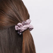 Fermacapelli con strass Lilla