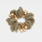 Codino con strass Beige - BYSIMON gioielli