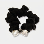 Fermacapelli con strass Nero fiocco - BYSIMON gioielli