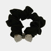 Fermacapelli con strass Nero fiocco