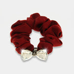 Fermacapelli con strass Rosso fiocco - BYSIMON gioielli