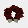 Fermacapelli con strass Rosso fiocco