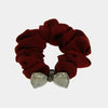 Fermacapelli con strass Rosso fiocco