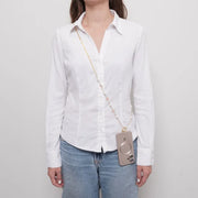 Catena per Cellulare cristalli rosa e perle