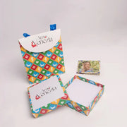 Accessorio borsa in Metallo catena con cristalli colorati e cuore
