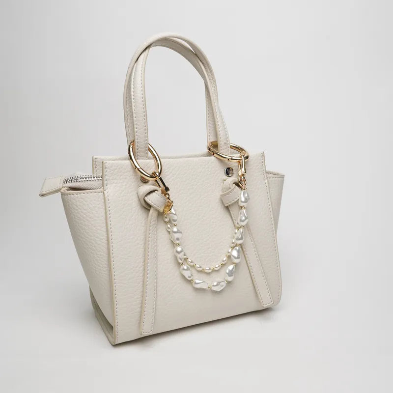 Accessorio borsa in Metallo multifilo con perle - BYSIMON gioielli