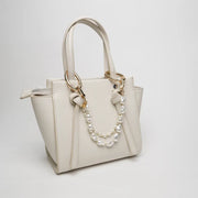 Accessorio borsa in Metallo multifilo con perle