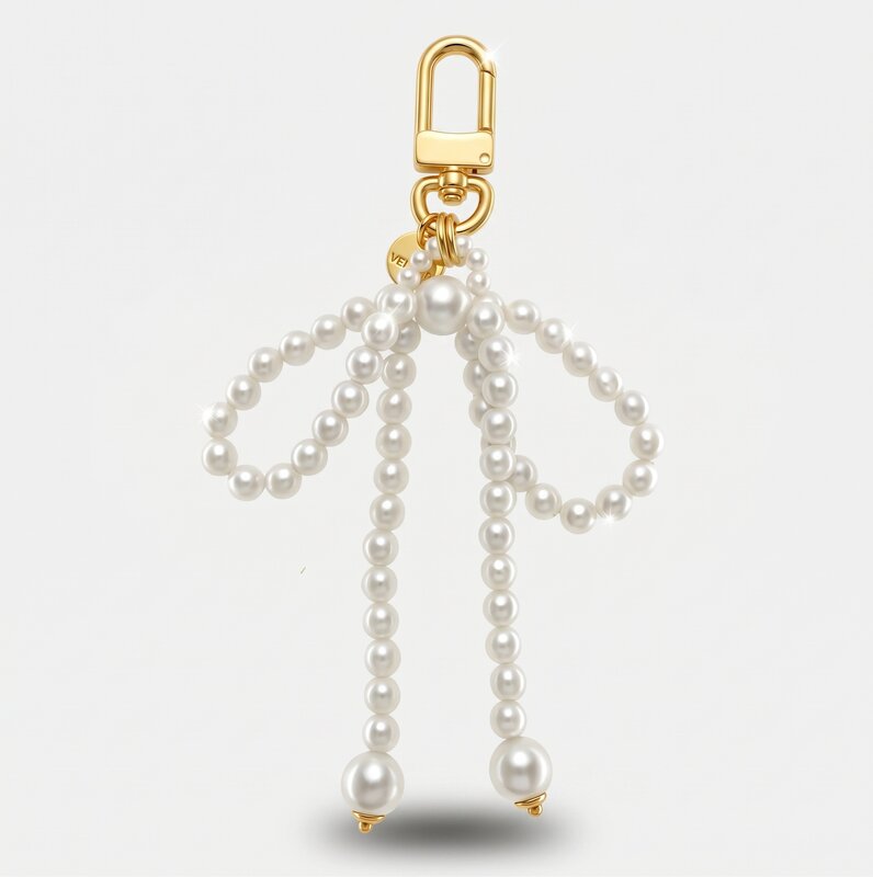 Accessorio borsa in Metallo con perle - BYSIMON gioielli