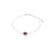 Special Box Scatola & bracciale con cuore rosso